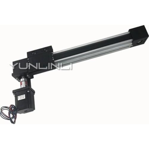 600mm Stroke Electric Sliding Table High Speed Aluminum Profile Linear With Moving Slider FWTBD