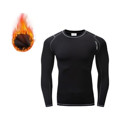 ENCYMO Men Women Cycling Base Layers Long Sleeve Shirts Riding Sport underwear Jersey