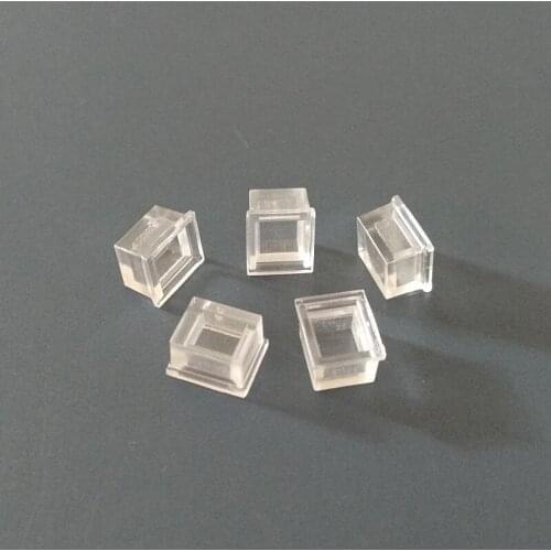 #FCLT-6.7 High quality 3535 Led Lens, Size: 6.7X5.7mm, Height: 4mm, Angle: 180 deg, Suitable for: 3535 Light source, PMMA