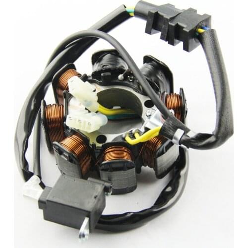 Motorcycle Ignition Magneto Stator Coil for HONDA TRX200A FourTrax 200 1990 1991 31120-HF1-000 Engine Stator Generator Coil