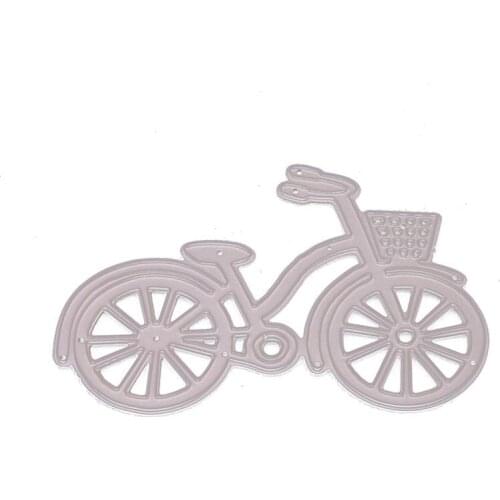 Bike DIY Metal Embossed Cutting Die Carbon Steel Paper Cut Card Template Stamps and Dies Bicycle Cutting Dies