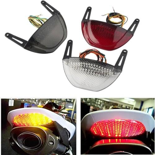 Motorcycle Taillight Turn Signals Tail Light Integrated For Honda CBR 600RR CBR600RR 2007 2008 2009 2010 2011 2012