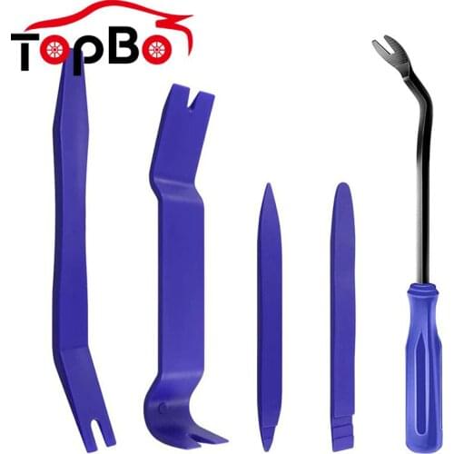 Automobile Car Door Clip Panel Trim Removal Tool Kits Disassembly Dashboard DVD Stereo No-Scratch Pry Refit Repair Kit