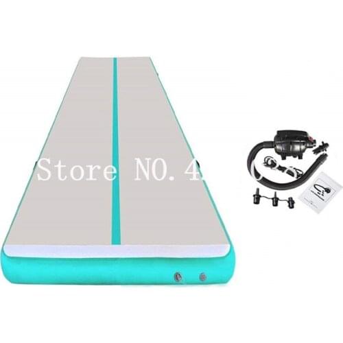Free Shipping Door To Door 6x1x0.2m Inflatable Air Track Tumbling Mat Inflatable Airtrack Gym Air Mat For Sale