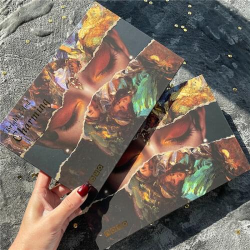 NOVO Antique Oil Painting 40 Colors Eye Shadow Plate Matte Pearlescent Glitter Sequins Earth Color Eye Makeup Makeup Palette