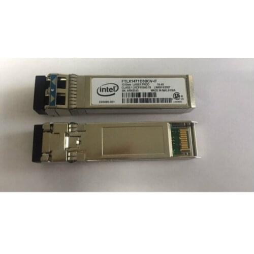 100PCS intel FTLX1471D3BCV-IT E65689-001 10 gigabit single mode 10KM fiber module