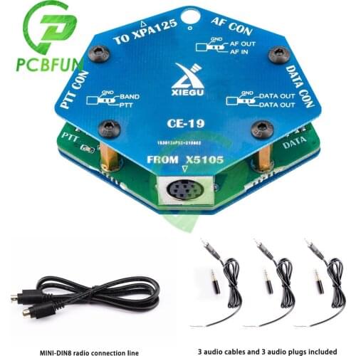 Original Xiegu CE-19 CE19 Data Interface Expansion Card For XIEGU X5105 G90 G90S ACC PTT XPA125