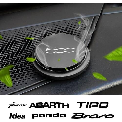 Car Air Freshener Smell For Fiat 500 Punto Panda Bravo Freemont Linea Siena Tipo Abarth Auto Interior Aromatherapy Accessories