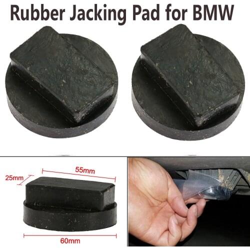 Rubber Jacking Pad Tool Jack Pad Adapter to Avoid Sill Damage for BMW Car Styling Car Accessories