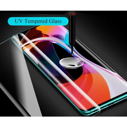 Full Glue Full Cover UV Tempered Glass For XiaoMi Mi Note 10 Pro Lite Screen Protector For Xiaomi Mi 10 Pro Ultra CC9 Pro Glass