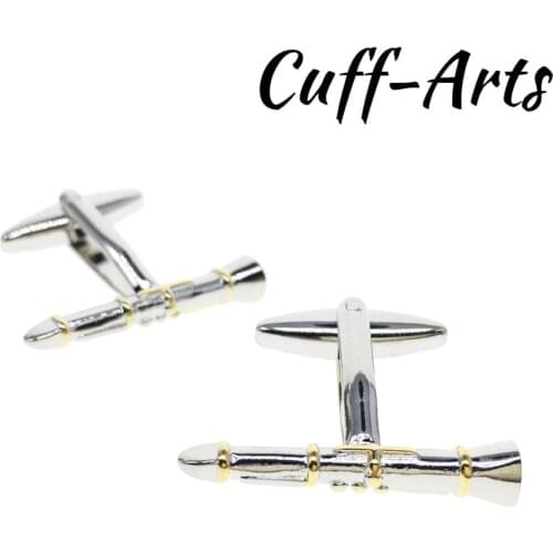 Cufflinks for Mens Clarinet Cufflinks Music Shirt Cuff links Gifts for Men Gemelos Les Boutons De Manchette by Cuffarts C10274