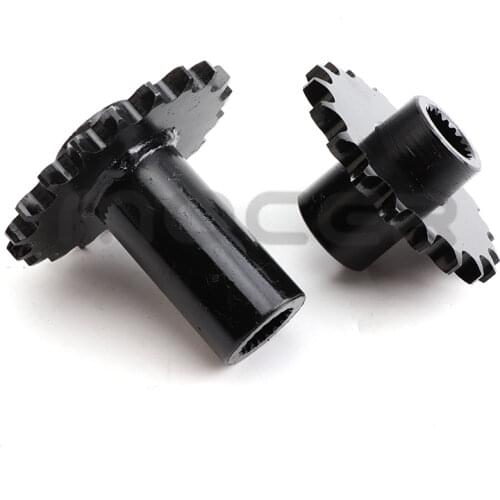 2Pcs 19T 428 Front Chain Sprocket Cog GY6 150cc Quad Dirt Bike ATV Buggy Replacement