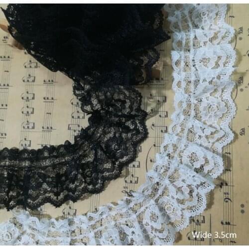 1Yards 91cm Guipure Lace Ribbon Tulle Lace Trim 4cm Diy Sewing High Quality Lace Fabric For Dress Crafts cinta de encaje QA11