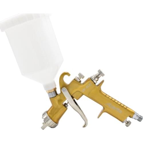 LVMP W-400 Spray Gun Car Finish Painting tool 1.5mm Nozzle 600cc Cup Gravity Automotive Finishing air spray gun Lacquer gun