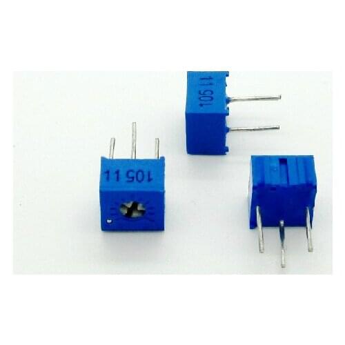 Free shipping 100pcs/lot 3362 5k Trimmer Potentiometer 5k 3362P 502 5K Variable Resistor 3362