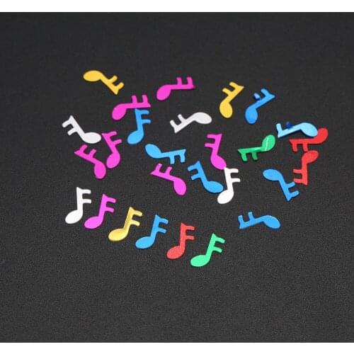Sparkle Music Note Wedding Decorations Party Confetti Table Decor Birthday Party Supplies DIY Carft Accessories