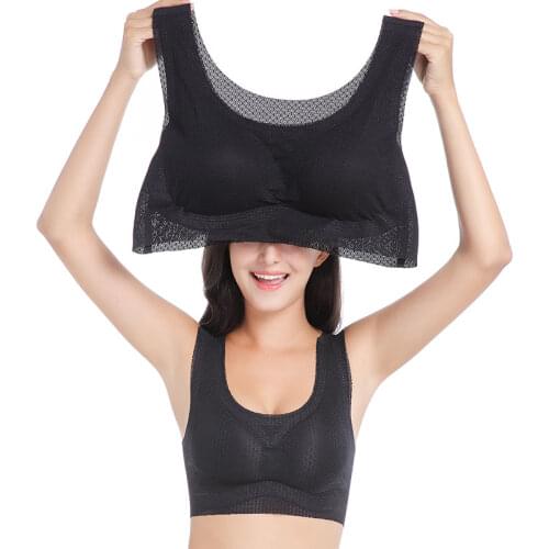 Plus Size Bras For Women 3XL 4XL 5XL 6XL Seamless Bralette Sleeping Active Bra Female Vest Wire Free Brassiere Large Size Bra BH