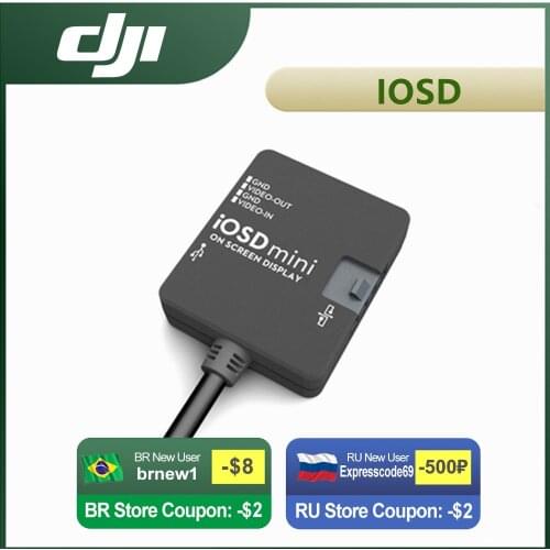 DJI IOSD mini Module for WooKong-M / Naza-M / Naza-M V2 Real-Time Flight Data & Video Signal Superposition Original Accessories