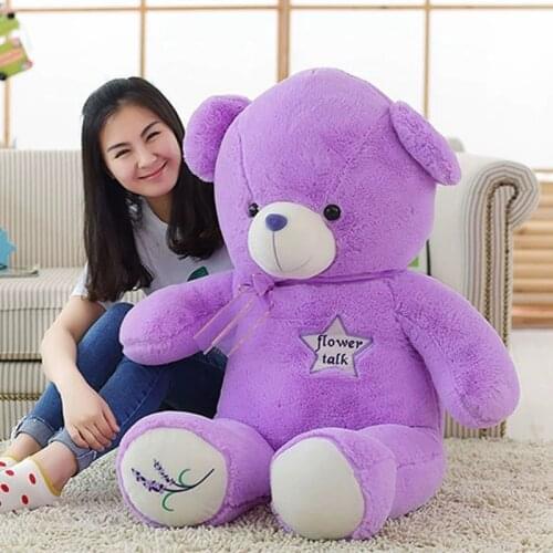 Huggable High Quality 4 Colors Teddy Bear With Scarf Stuffed Animals Bear Plush Toys Doll Pillow Kids Lovers Birthday Baby Gift