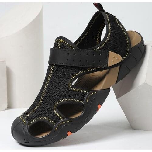 Fashion Summer Men Causal Shoes Beach Sandals Outdoor Mesh Breathable Comfortable Men sneakers