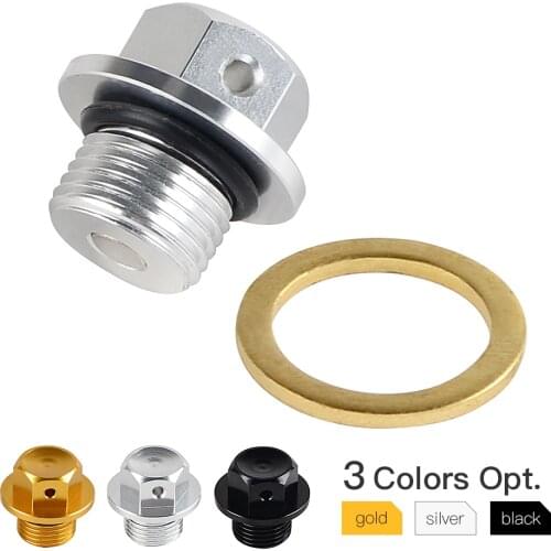 Magnetic Oil Drain Plug Bolt For Suzuki GSXR600 GSXR750 GSXR1000 GSXR1300R Hayabusa VL1500 Inazuma 250 400 1200 SV1000