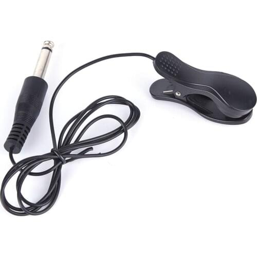 New Guitar clip Piezo Microphone Pickup For Acoustic Guitar Violin Mandolin Ukulele portable easy to carry Clip on pickup