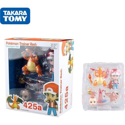 Pokemon Anime Figures Kawaii Charizard Cosplay Cartoon Character Statue Movable Doll Model Decoration Children Toy Birthday Gift