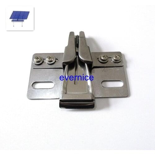 Tap attaching ching hat folder for 2-needle 4-needle sewing machine