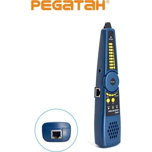 LAN Network Cable Tester RJ45 Detector Line Finder Telephone Wire Tracker Tracer for CCTV Tester 9618 Camera Monitor