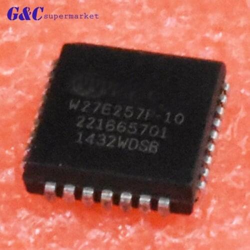 1PCS/5PCS W27E257P-10 Encapsulation:PLCC-32 diy electronics