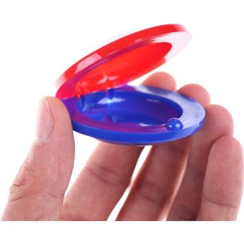1Pcs Castanets Percussion Musical Instrument Education Childs Intellectual Listening Ability Development Toys Plastic Material