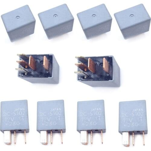 10PCS OEM # 39794-S10-003 RC-5102 ORIGINAL Auto Power Relay Assy 12V 5 Terminal for Mitsuba for Honda for Acura Repair RC5102