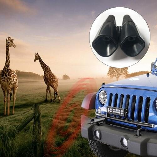2 Pcs Automotive Car Deer Whistles Car Deer Alert Avoids Deer Collisions Ultrasonic Wildlife Warning Device For Auto Motorcycle