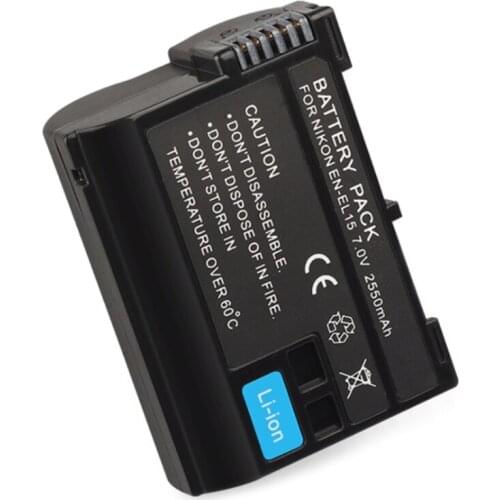 2550mAh 7.2V Battery Compatible with D850 D810 D7200 Battery