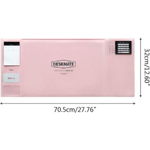 Large Multifunction Mouse Desk Pad Mat Office Waterproof Non Slip Accessories XXUC