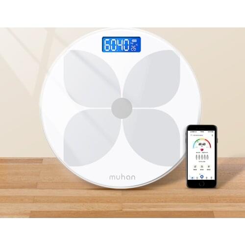 Bathroom Scales Electronic Digital Weight Scale Body Fat Floor Scale Body Composition Analyzer Connect Bluetooth Smart Scales