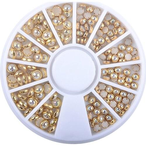 NAMURITER Rhinestones For Nails