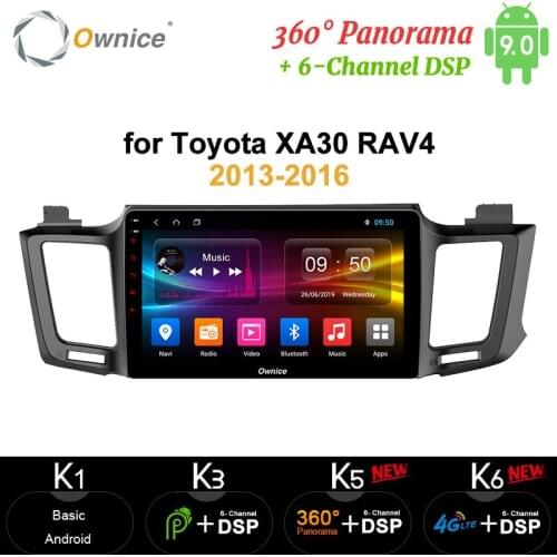 Ownice Octa Core Android10 Car 2din Radio Player GPS carplay 4G LET 360 Panorama DSP SPDIF for Toyota RAV4 2013 2014 2015 2016