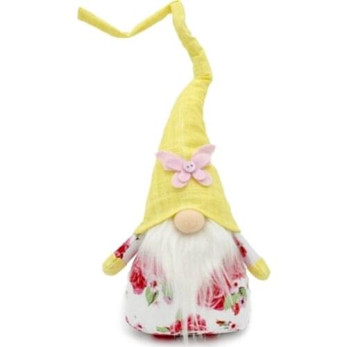 Easter Gnome Faceless Doll Spring Holiday Home Decoration Plush Handmade Swedish Tomte Elf Ornaments