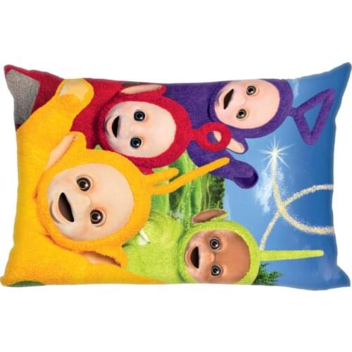 Rectangle Pillow Cases Hot Sale Best Teletubbies Pillow Cover Home Textiles Decorative Double Sided Pillowcase Custom