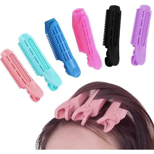 Hair Root Fluffy Clip Portable Hair Curler Clips Bangs Hair Styling Clip Candy Color Hairpins DIY Hair Accessories Tools
