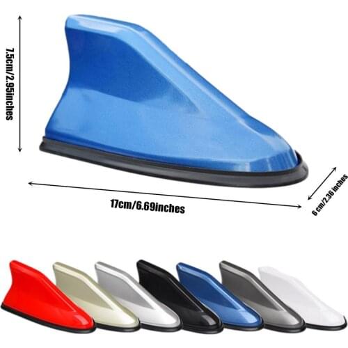 Shark Fin Signal Antenna Radio Signal Line Universal Car Radio Shark Fin Antenna FM Signal Antenna Accessories