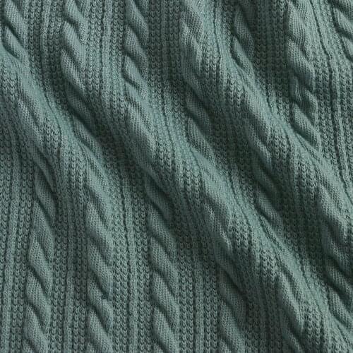 Sweater fabric polyester fabric Sewing pullover tops spring autumn