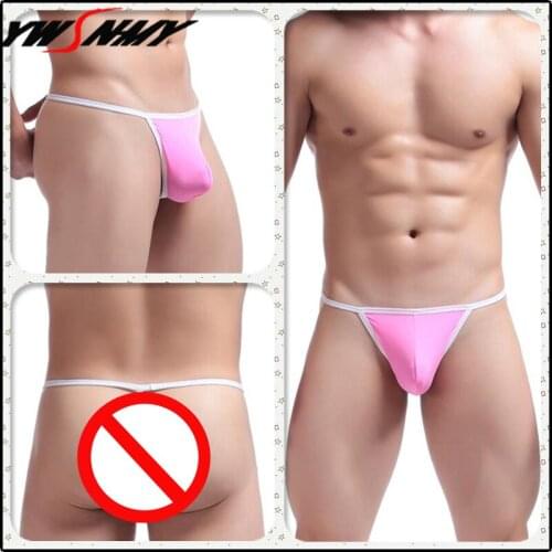 Thin Belt Mens G Strings Thongs New Sexy Tight Man Jockstrap Gay Low Waist Erotic Penis Pouch Bikini Panties Homme Underpants