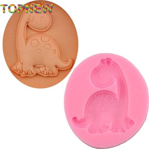 Top NEW Arrived Dinosaur Shape chocolate silicone cake molds cupcake fondant cake decorating tools Surgarcraft Candy mould C3022