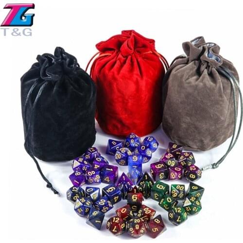 Universe Galaxy Dice Shine Bright 42 Pieces with Bag Delicate Portable Table Board Game Man Christmas Gift Family Games