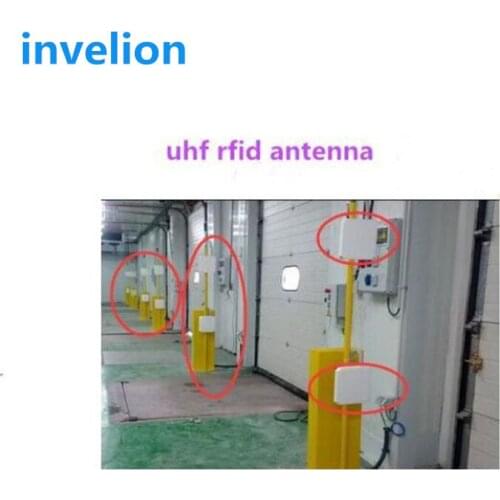High performance Circular Polarization 9.2dbi uhf rfid antenna 260*260mm 860-960mhz for warehouse inventory