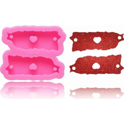 Bright Puerto Rico Map Handmade DIY Epoxy Silicone Molds Fashion Jewelry Resin Craft Mould Making Bracelet Resin mold