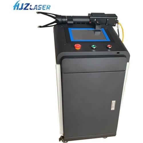 100W hand held fiber laser cleaning machine rust oil painting surface laser cleaner cleaning machine