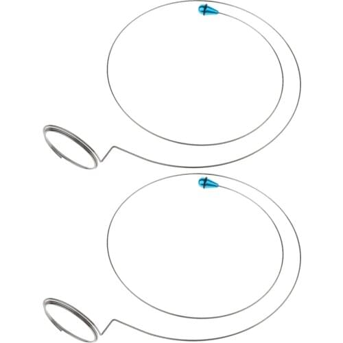 2pcs Wire Eye Loupe Eyeglass Holder Head Watch Watchmakers Repair Magnifier